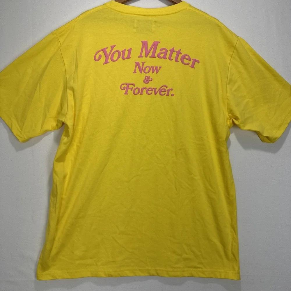 You‎ Matter By Demetrius Harmon Cut And Sew 001 Yellow Tshirt Size XL - Picture 7 of 8